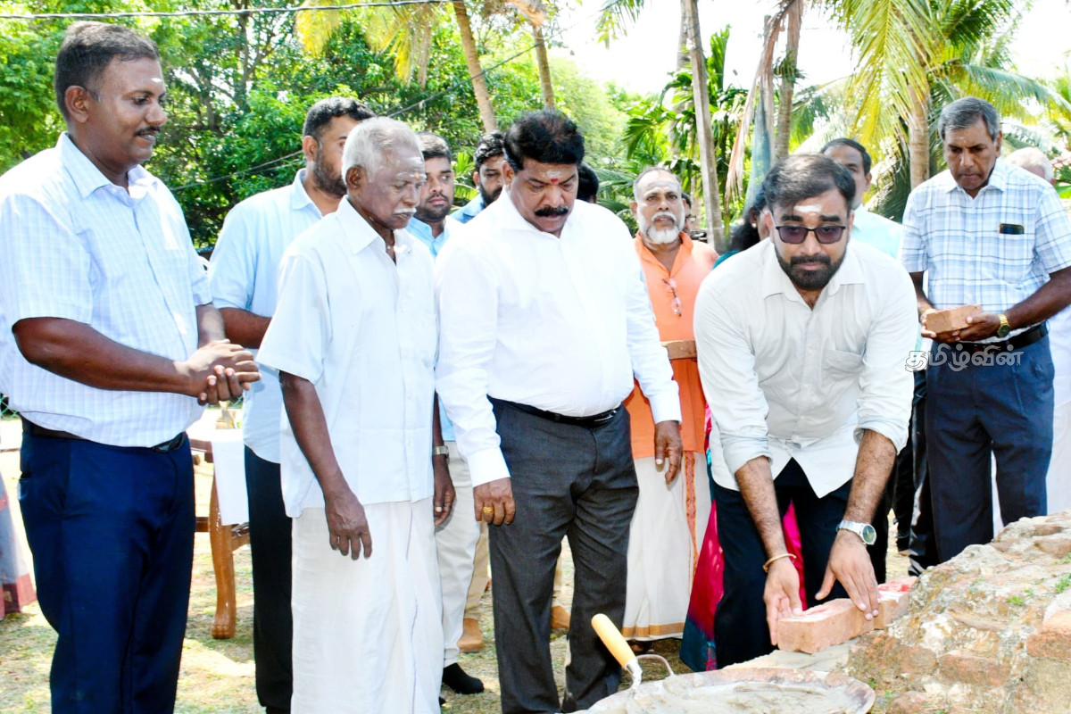 சங்கிலியன் தோப்பும் அரண்மனையும் எதிர்காலத் தலைமுறைக்கான வரலாற்றுச் சொத்துகள் - அமைச்சர் இராமலிங்கம் சந்திரசேகர் | Development Of Sangilian Thoppu And The Palace