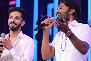 அனிருத்தால்தான் நான் தப்பிச்சேன்..ஆனா..!!மேடையில் தனுஷ் என்ன இப்படி சொல்லிட்டாரு...