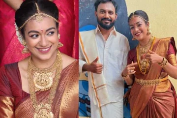 கழுத்தில் தாலி..திருமணத்தை முடித்த ஸ்ருதி நாராயணன்!! மாப்பிள்ளை புகைப்படம்..