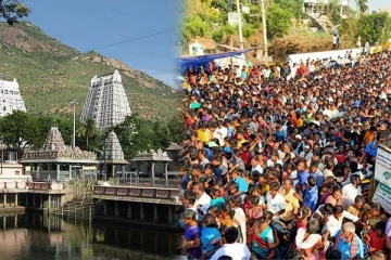 கிரிவலம்: திருவண்ணாமலையில் திரண்ட பக்தர்கள்