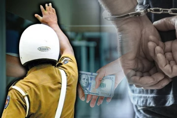 கையூட்டு பெற்ற காவல்துறை உத்தியோகத்தர் அதிரடி கைது