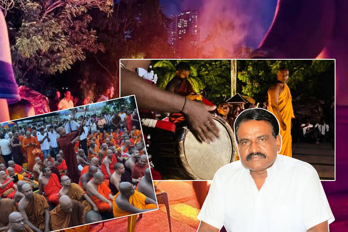 சண்டித்தனம் செய்யும் சாதுக்கள் - புத்தரின் போதனை இதுதானா..! கடுமையாக சாடிய ஸ்ரீநேசன்