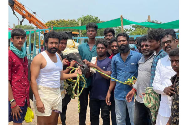 சூர்யா 41 படத்தின் ஷூட்டிங் செட் ! இணையத்தில் கசிந்த புகைப்படம்.. | Suriya 41 Movie Set Photo