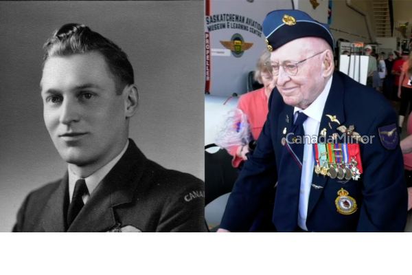 4 விமான விபத்துகளில் உயிர் தப்பிய இரண்டாம் உலகப் போர் வீரர் 103ம் வயதில் காலமானார் | Sask Wwii Veteran Who Survived Four Plane Crashes 4 விமான விபத்துகளில் உயிர் தப்பிய இரண்டாம் உலகப் போர் வீரர் 103ம் வயதில் காலமானார் | Sask Wwii Veteran Who Survived Four Plane Crashes