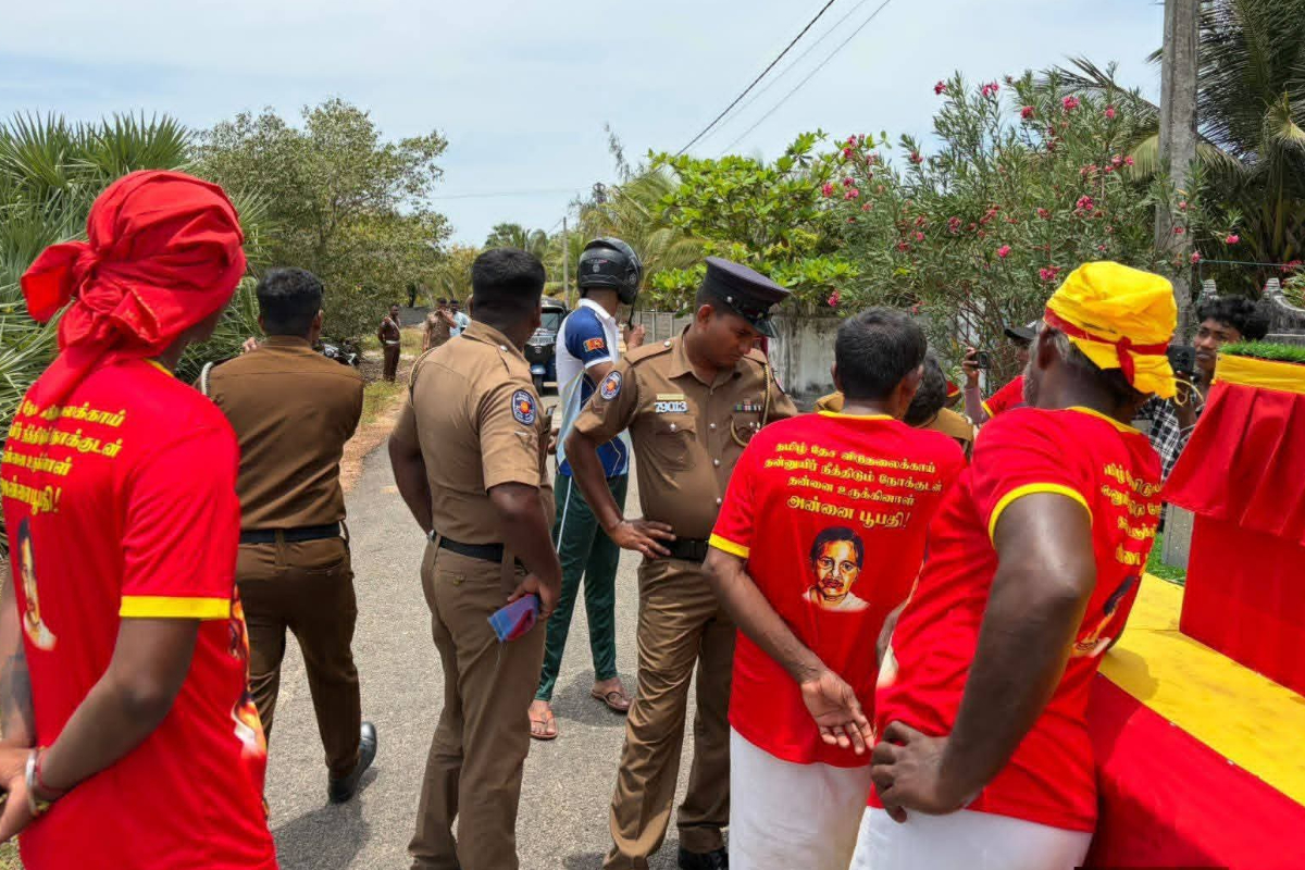 அன்னை பூபதியின் ஊர்தி தடுக்கப்படவில்லை : காவல்துறையினர் விளக்கம் | Annai Poopathy S Vehicle Was Not Stopped By Police