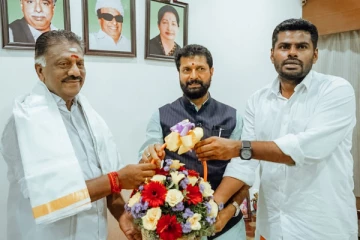 ஓ.பி.எஸ்ஸை நேரில் சந்தித்து பேசினார் அண்ணாமலை - அரசியல் வட்டாரத்தில் பரபரப்பு