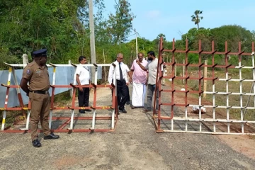 காவல்துறையால் ஒடுக்கப்படும் அடிப்படை உரிமை - தையிட்டிப் போராட்டக் களத்தில் சுமந்திரன் மாவை!