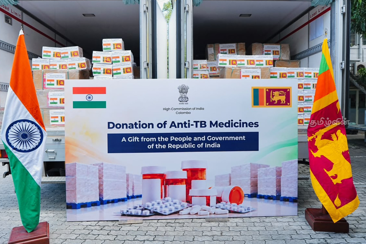 கோடிக்கணக்கான ரூபாய் பெறுமதியான காசநோய் மருந்துகள் கையளிப்பு - இந்திய அரசு வழங்கிய உதவி | Handover Of Tuberculosis Medicines Worth Crores