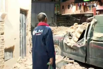 மொரோக்கோ நாட்டில் ஏற்பட்ட சக்தி வாய்ந்த நிலநடுக்கம்; 296 பேர் பலி