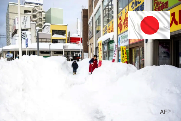 Japan record breaking snowfall 2026, Japan snowstorm, Japan heavy snow, Japan winter storm, Japan snowfall news, Japan climate change snowfall impact