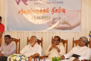 கடலட்டை பண்ணைகளை பூகோள அரசியலுடன் சம்மந்தப்படுத்துவது அடிப்படையற்றது: அமைச்சர் டக்ளஸ் சாடல்