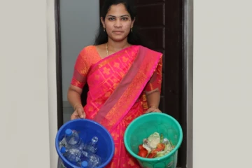 மக்கும் குப்பை, மக்காத குப்பை என பிரித்து குப்பைத்தொட்டியில் போடுங்கள் - மேயர் ப்ரியா வேண்டுகோள்