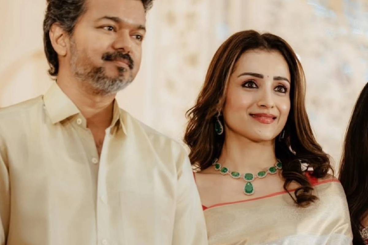 நான் ஏன் பயப்படணும்..அவங்க இருக்காங்களே!! சங்கீதா பற்றி விஜய் வெளிப்படையாக சொன்னது இதான்... | Vijay Sangeetha Throwback Video Trends Amid Trisha