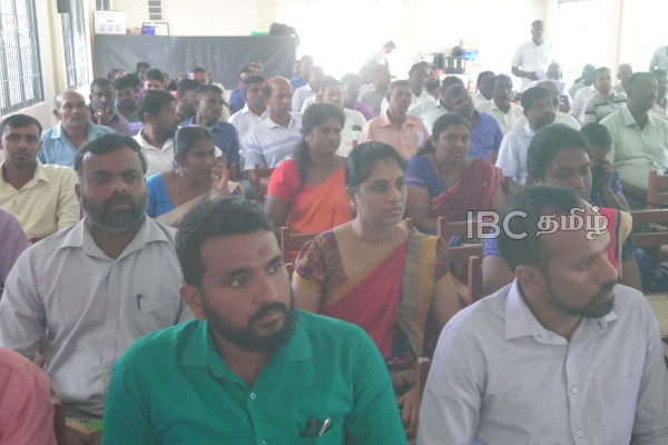 மன்னார் கட்டுக்கரை குளத்தின் பெரும்போக பயிர்ச்செய்கை தொடர்பான முன்னோடிக் கூட்டம்! | Mannar Katukkarai Pond Cultivation Pioneer Meeting