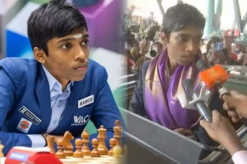 இளம் செஸ் கிராண்ட் மாஸ்டர் பிரக்ஞானந்தா தமிழகம் வருகை - உற்சாகமாக வரவேற்ற மக்கள்!