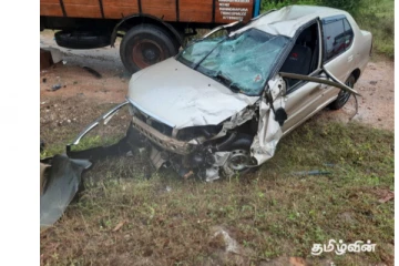 திருகோணமலையில் இடம்பெற்ற விபத்தில் வைத்தியரின் மகள் படுகாயம்