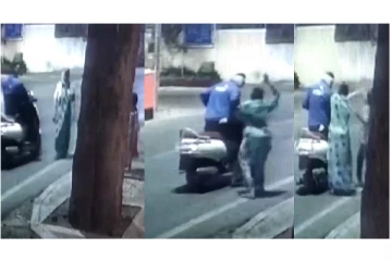 செயின் பறிக்க முயன்ற திருடனை அடித்து விரட்டிய சிறுமி... அதிர்ச்சி வீடியோ வைரல்