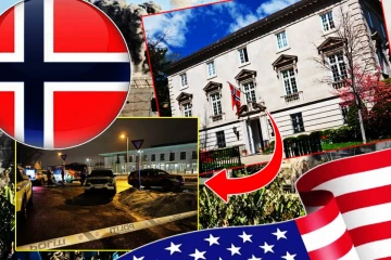 நோர்வே அமெரிக்கத் தூதரகத்தில் சக்திவாய்ந்த குண்டுவெடிப்பு!