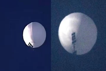 அணு ஆயுத ஏவுளத்தின் வான்பரப்பில் பறந்த சீனாவின் மர்ம பலூன்!