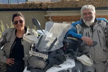 அஜித் வைத்திருப்பது போலவே பல லட்சம் மதிப்புள்ள புதிய பைக்கை வாங்கியுள்ள மஞ்சு வாரியர்.. வீடியோ இதோ