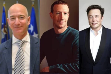 உலகின் டாப் 10 பணக்காரர்கள் பட்டியலில் 9 பேர் அமெரிக்கர்கள்: முதலிடத்தில் யார்?