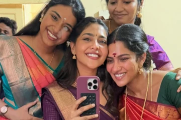 மாமன் படப்பிடிப்பில் எடுத்த புகைப்படங்களை வெளியிட்ட நடிகை ஸ்வாசிகா.. இதோ பாருங்க