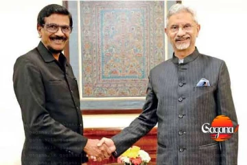 ටිල්වින් ඉන්දීය විදේශ ඇමති හමු වෙයි