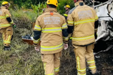 பிரேசிலை உலுக்கிய கோர விபத்து ; 11 பேர் பரிதாப பலி