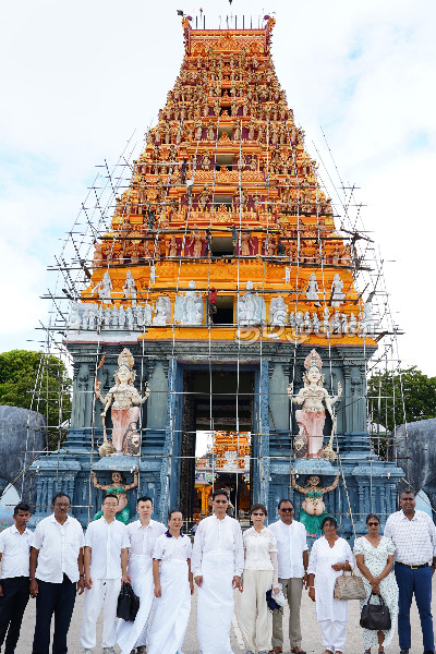 சீன தூதுக்குழு நயினாதீவுக்கு விஜயம் | Chinese Delegation Visits Nainadivu