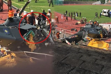 மலேசியாவில் 2 ஹெலிகாப்டர்கள் நடுவானில் மோதி கோர விபத்து