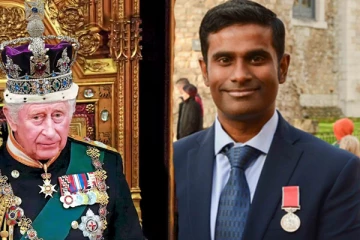 චාර්ල්ස් රජුගේ රාජාභිෂේකයට ආරාධනා ලැබුණු ලාංකික දොස්තර.