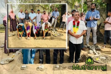 அம்பாறையில் தெரிவு செய்யப்பட்ட பயனாளிகளின் வீடுகளுக்கு அடிக்கல் நடும் வைபவம் முன்னெடுப்பு