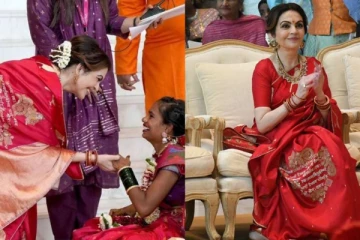 நீதா அம்பானி அணிந்திருந்த சிவப்பு புடவை - அதில் மறைந்திருக்கும் மர்மம் என்ன தெரியுமா?