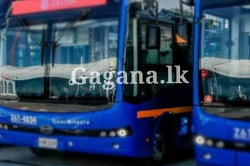 කොළඹට එන සුපිරි විදුලි බස් රථ සේවාව.