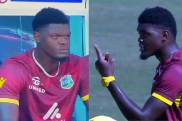 என்ன field இது? கோபத்தில் விக்கெட்டை எடுத்ததும் வெளியேறிய பவுலர்! 10 வீரர்களுடன் விளையாடிய அணி (வீடியோ)