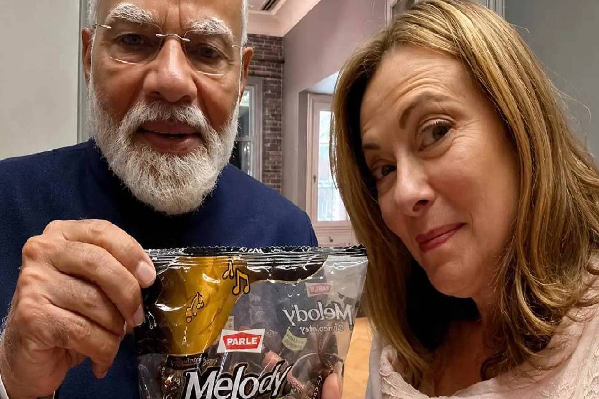 இணையத்தில் பரவலாகும் இந்திய பிரதமர் மோடியின் காணொளி | Video Pm Modi Memes With Melody Gift For Meloni