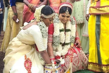 பெண்ணும் பெண்ணும் தாலிகட்டிக்கொண்டார்கள்! கனடாவில் நடந்த திருமணம்!!