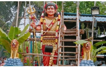 18 அடி உயரத்தில் நித்தியின் புதிய சிலைக்கு கும்பாபிஷேகம்... வாயடைத்துப்போன பக்தர்கள்; எங்கு தெரியுமா?