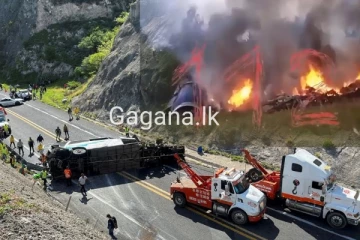 බස් රථයක් සහ ගුවන් යානා අනතුරකින් 26ක් මරුට..(VIDEO/PHOTOS)