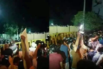 கோட்டாபய வீட்டை சுற்றிய பகுதிகளில் இணைய சேவைகள் முடக்கம்!