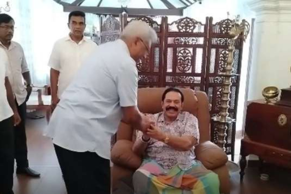 நீண்ட நாட்களின் பின்னர் மகிந்தவை காண விரைந்த கோட்டாபய | Gotabaya Meets Mahinda
