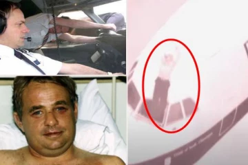 நடுவானில் விமானத்தின் வெளியே தூக்கி எறியப்பட்ட கேப்டன்: பணியாளர் செயலால் தவிர்க்கப்பட்ட அசம்பாவிதம்