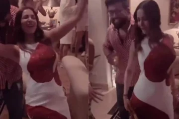 குடிபோதையில் காதலன் வீட்டில் டான்ஸ் ஆடிய 49 வயது நடிகை! ரசிகர்கள் ஷாக்