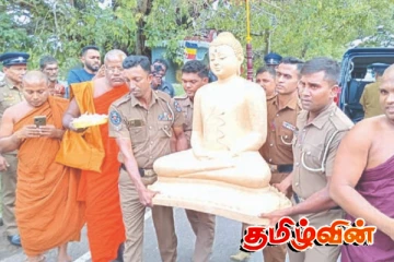 பௌத்த பிக்குகளை தாக்கிய பொலிஸார் தொடர்பில் முறைப்பாடு