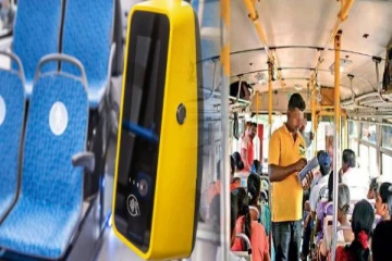 வங்கி அட்டைகள் மூலம் பேருந்து கட்டணங்களை செலுத்தும் வசதி