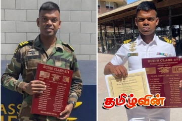 அமெரிக்க கடற்படை பாடநெறியை வெற்றிகரமாக பூர்த்தி செய்த இலங்கை அதிகாரி