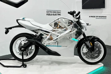 சென்னை நிறுவனம் தயாரித்த உலகின் முதல் உயர் மின்னழுத்த Electric Bike., Tn Global Investors Meetல் அறிமுகம்