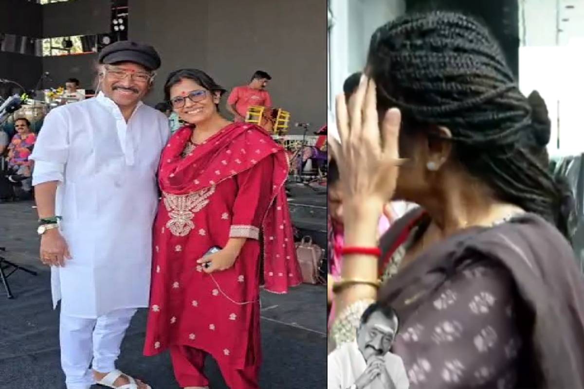 துயரத்திலும் விமர்சனம் ; தேவாவின் மறைவில் அனுராதாவின் தோற்றம் குறித்து சமூக வலைத்தள விமர்சனம் | Social Media Anuradha Appearance At Deva S Funeral