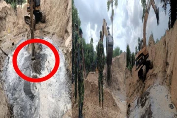 விடுதலைப் புலிகளின் பொருட்களைத்தேடி மூன்றாவது நாளாகத் தொடரும் அகழ்வுப்பணி!(படங்கள்)