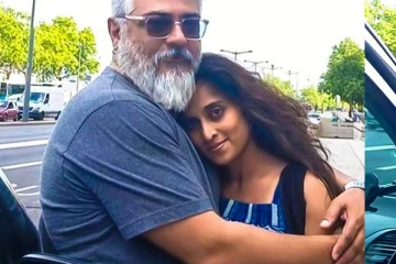 வெளிநாட்டில் அஜித் ஷாலினி ரொமான்ஸ்.. வைரலாகும் போட்டோ